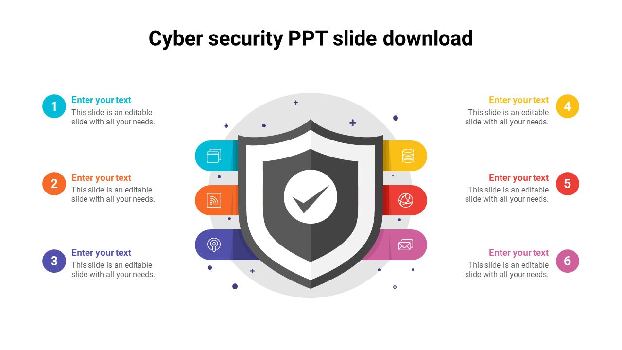 Cyber security PPT slide download